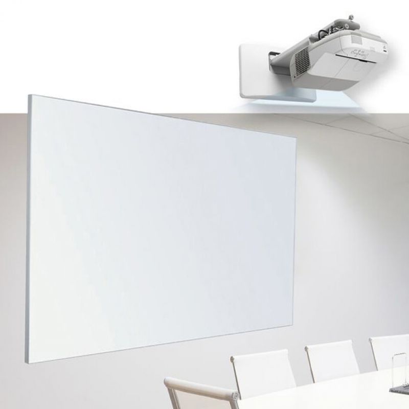 Wall mounted Mat Porcelain Projection Whiteboards Adelaide