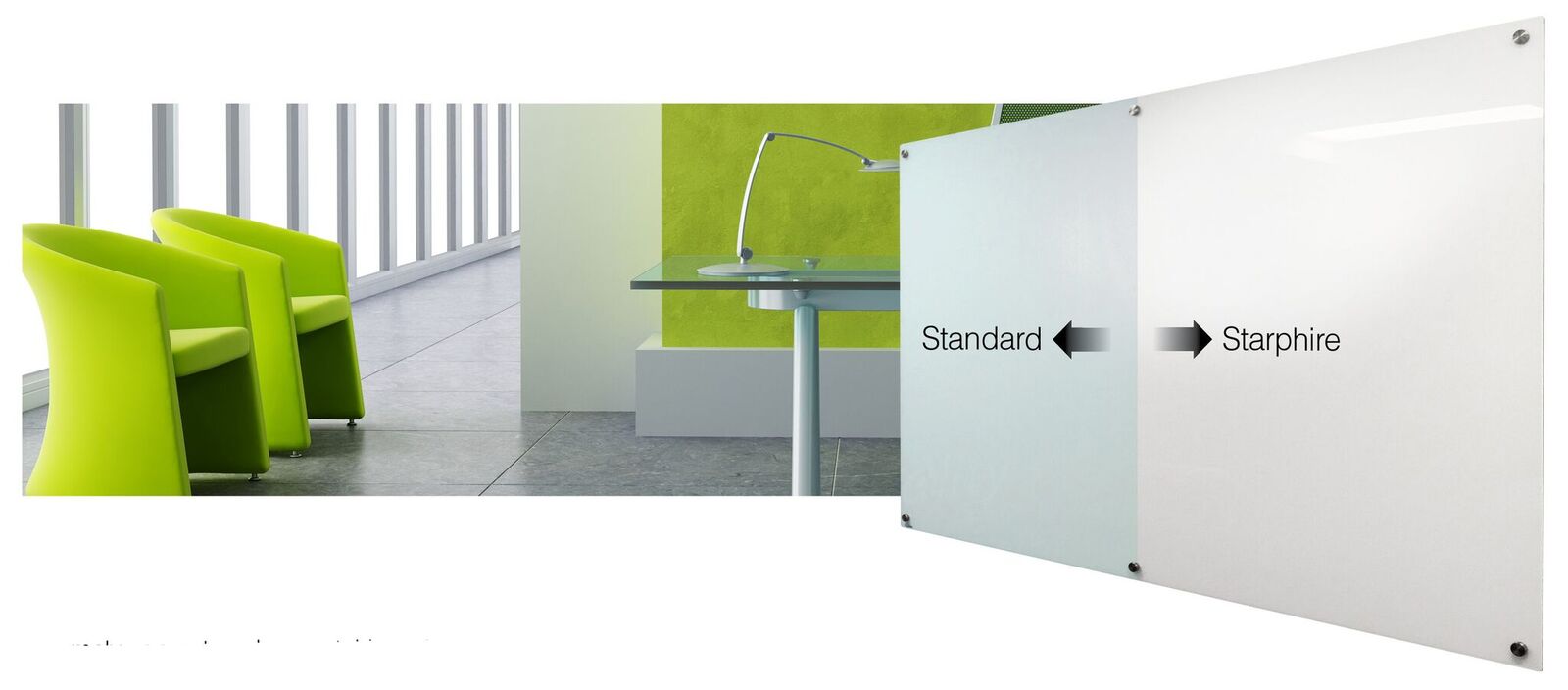Standard Glass VS Starphire Glass Comparison