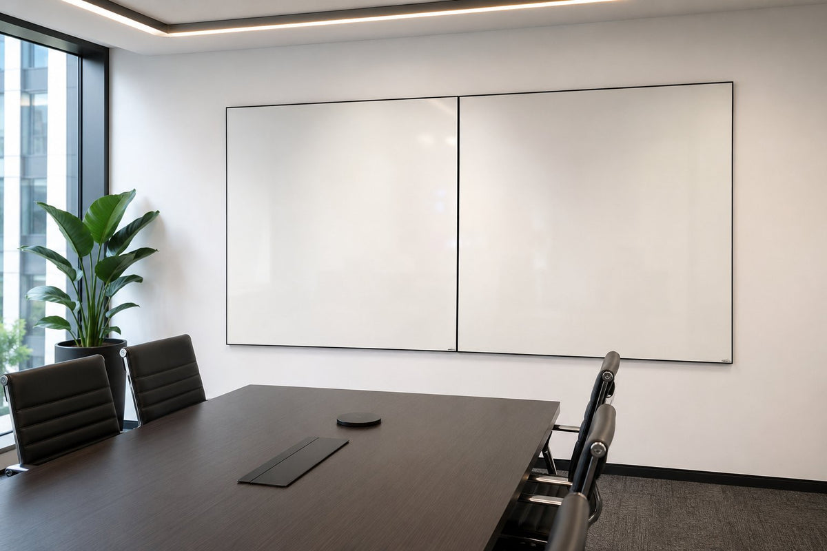 Porcelain Whiteboard LX Edge Frame
