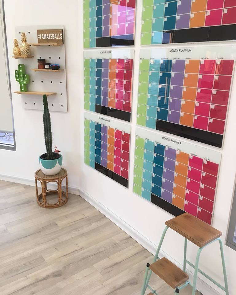 NAGA Coloured Glass Magnetic Board. All Colours and SIzes