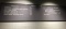 2400w x 595h Felt Groove Letter Board Frame Powder Coated in Black (Felt Colour: Grey 330) 28mm WHITE Letters