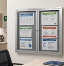 BeNoticed Hinged Door Notice Case