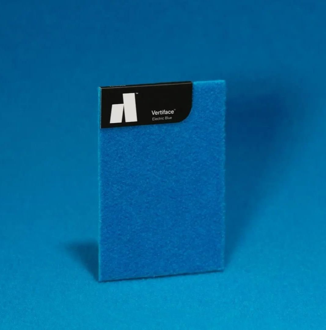 Peel n stick acoustic wall tiles (Colour: Electric Blue)