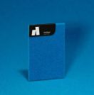 Peel n stick acoustic wall tiles (Colour: Electric Blue)