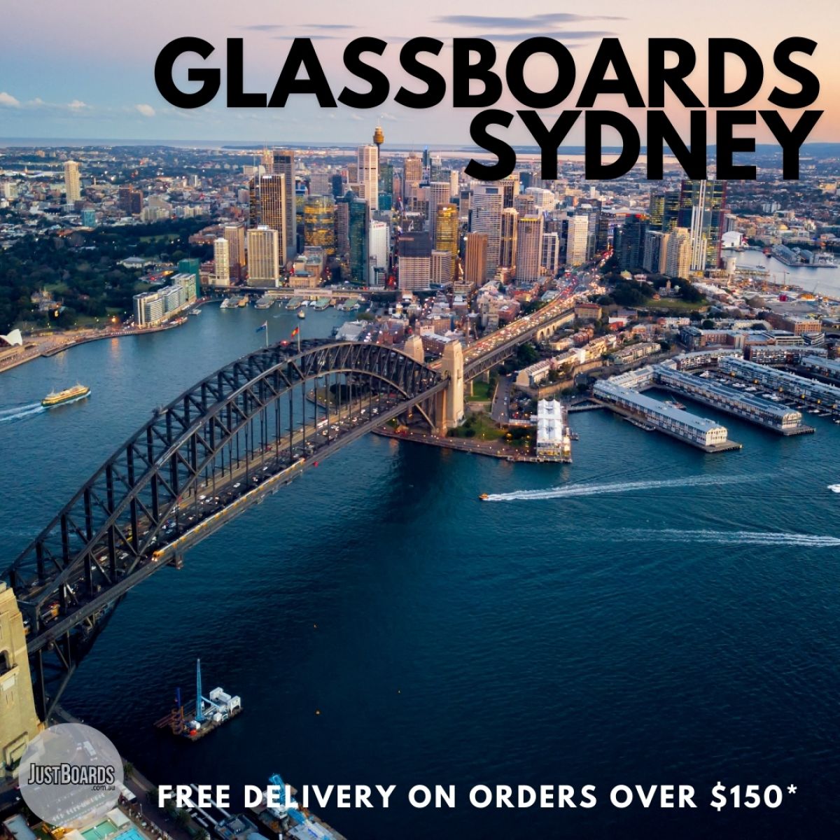 Black Magnetic Glassboards Sydney