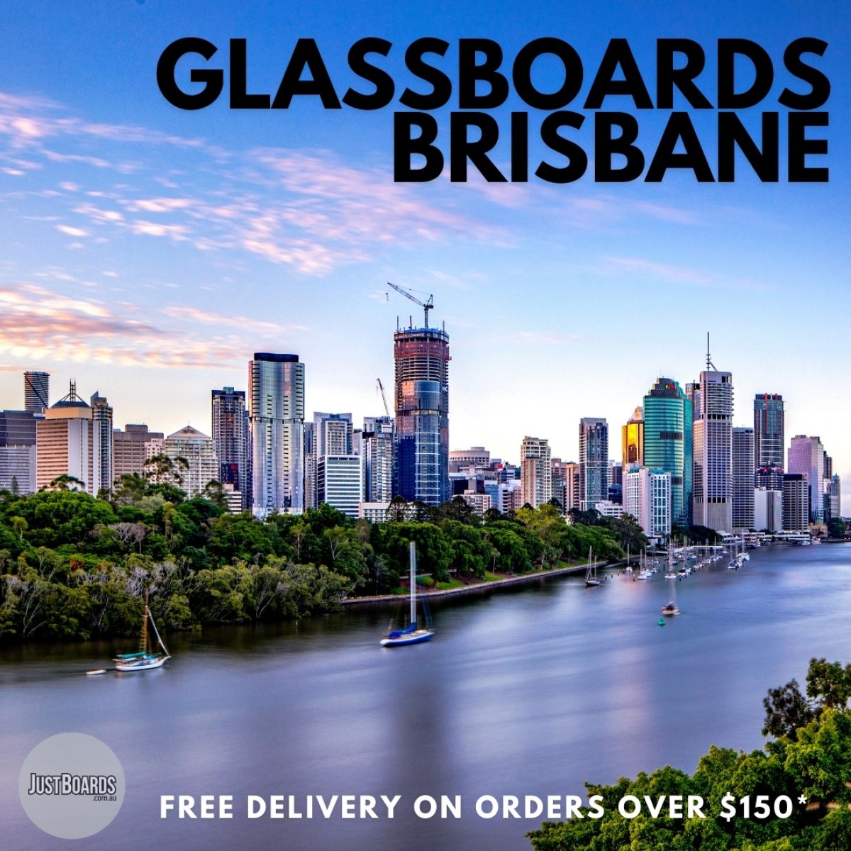 Black Magnetic Glassboard Brisbane