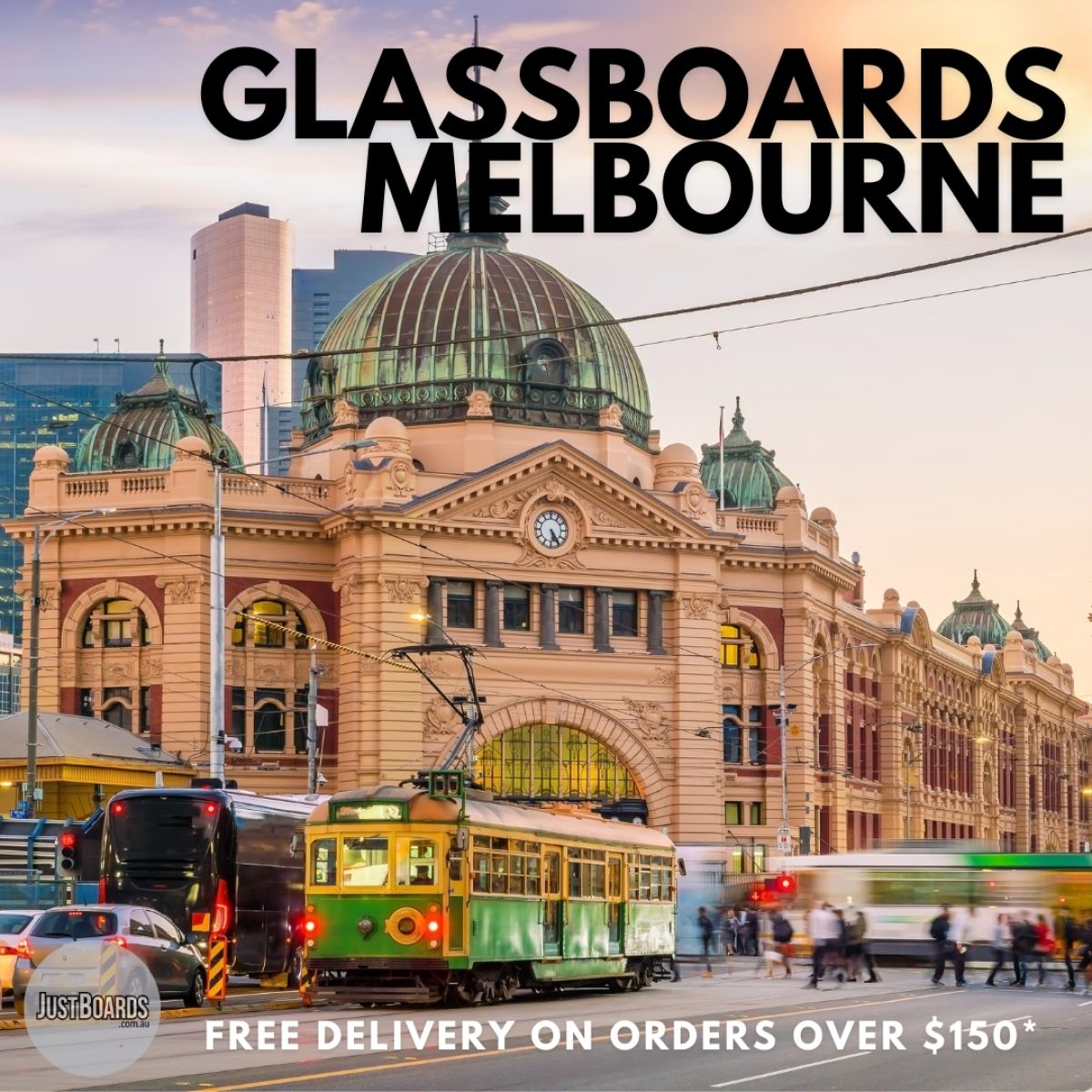 black glassboard Melbourne