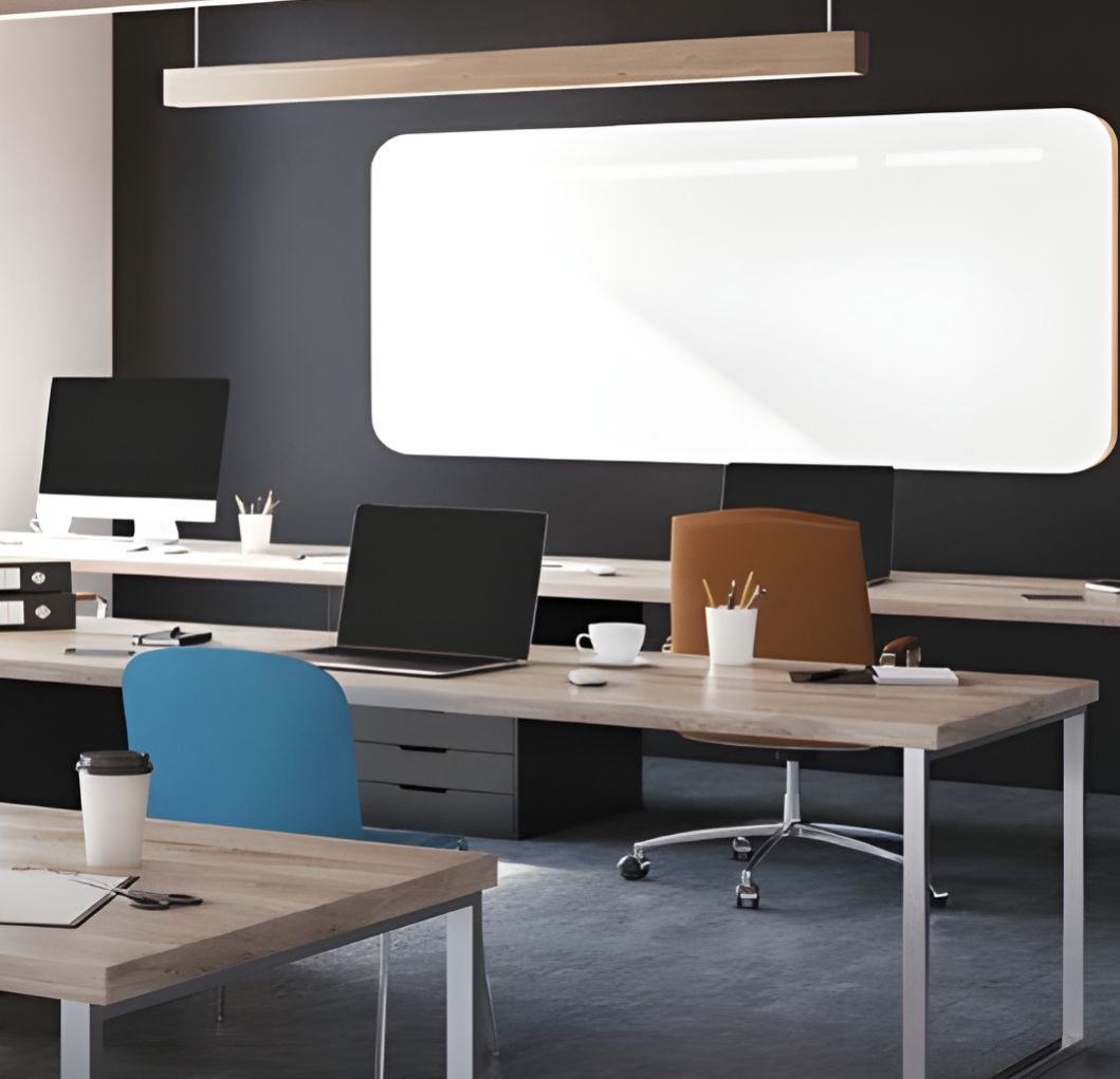 Skandi Frameless Whiteboard