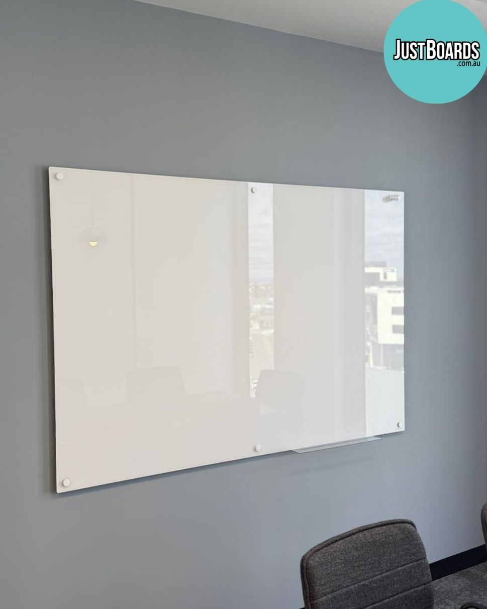 White Magnetic Glassboard