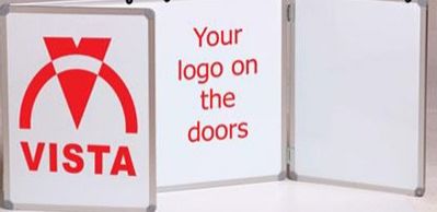 Confidential Cabinet Whiteboard w/ Your Printed Logo