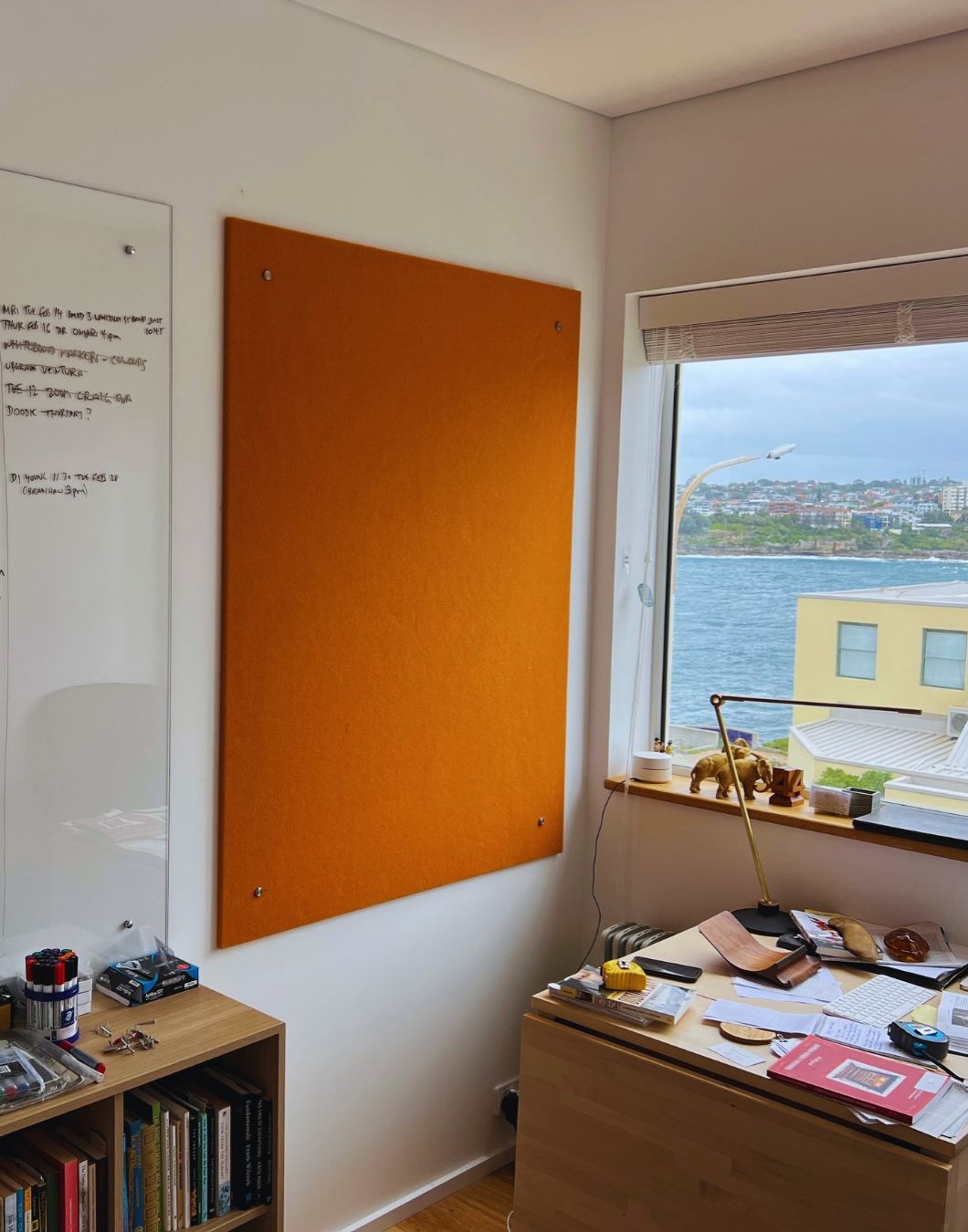 Velour Wrapped Pinboard (Colour: Simba)