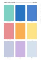 Pantone® Glass Colour Palette