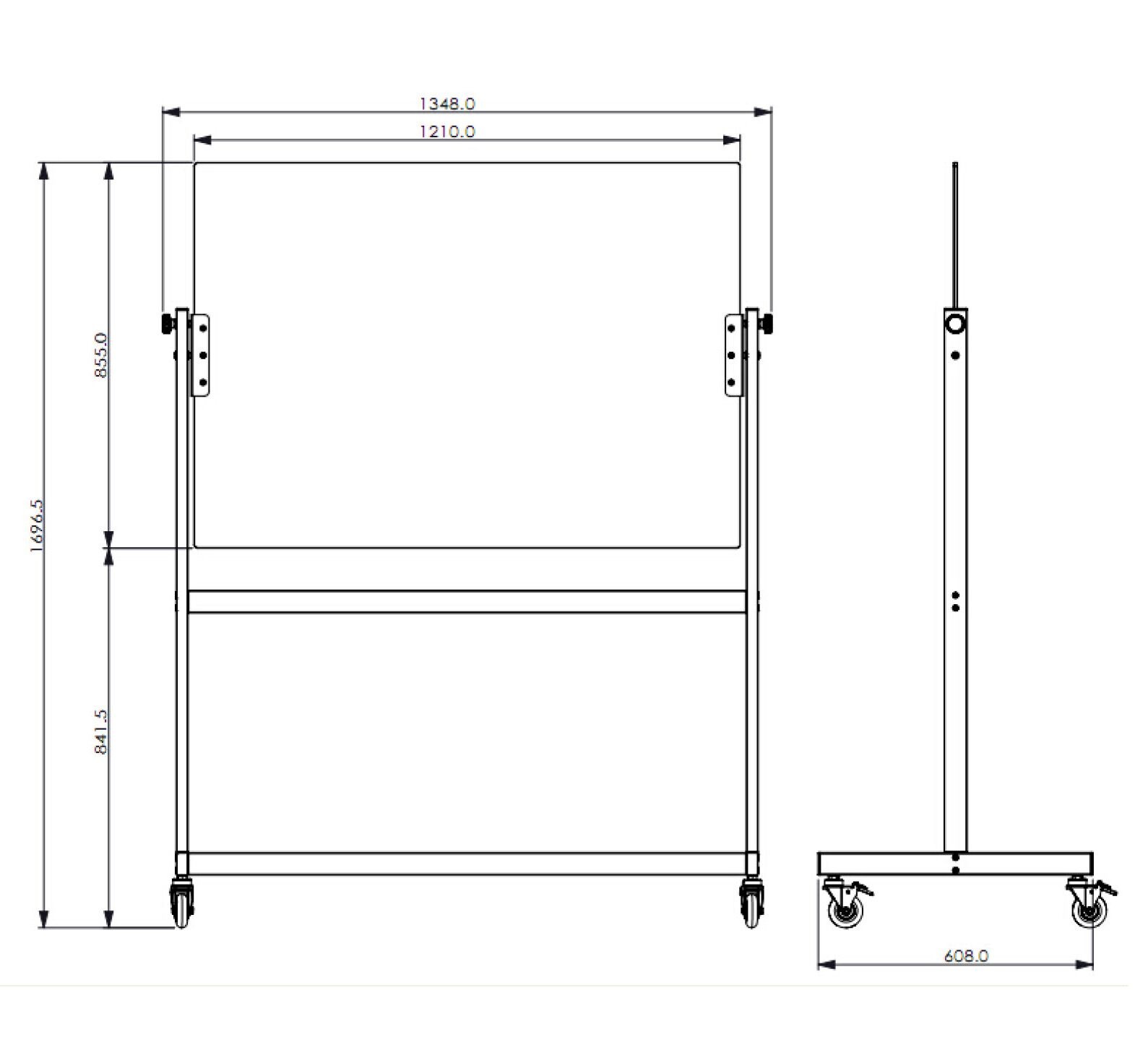 Mobile Magnetic Whiteboards - School Home Club Office Factory