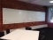 White Magnetic Glassboard Wall *Silver Fittings*