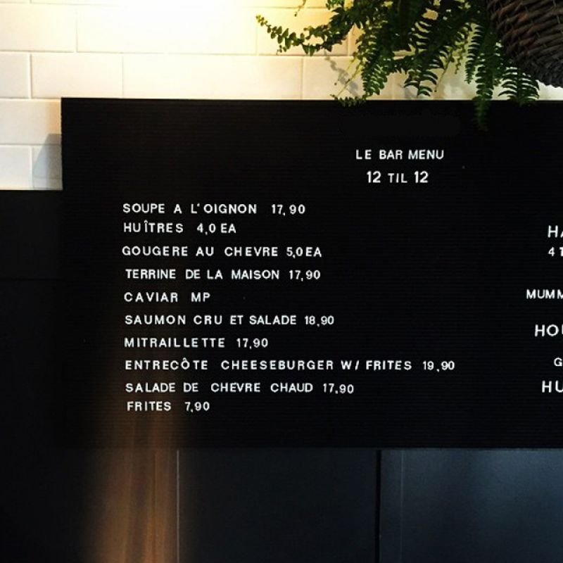 Felt Groove Letter Boards Sydney