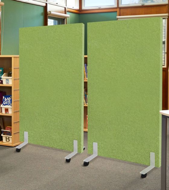 Lightweight divider screen, mobile pinboard