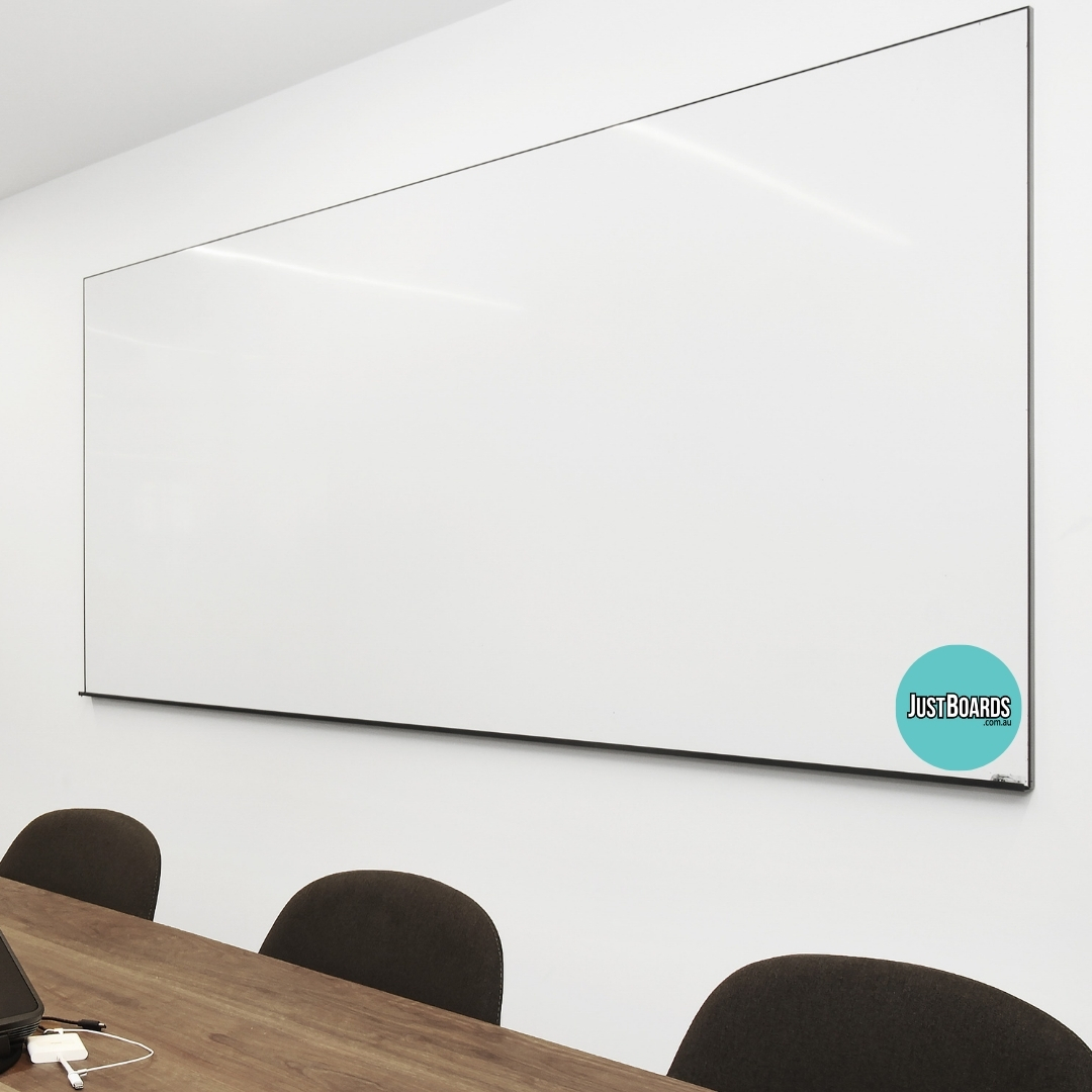 Magnetic Whiteboard LX Edge Frame Powdercoated Black