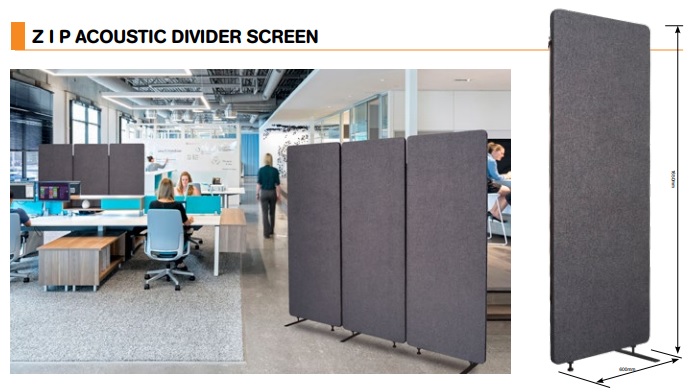 ZIP Acoustic Room Divider