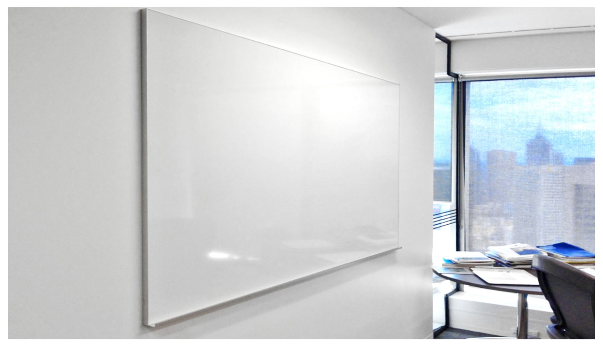 Porcelain Whiteboard LX Frame