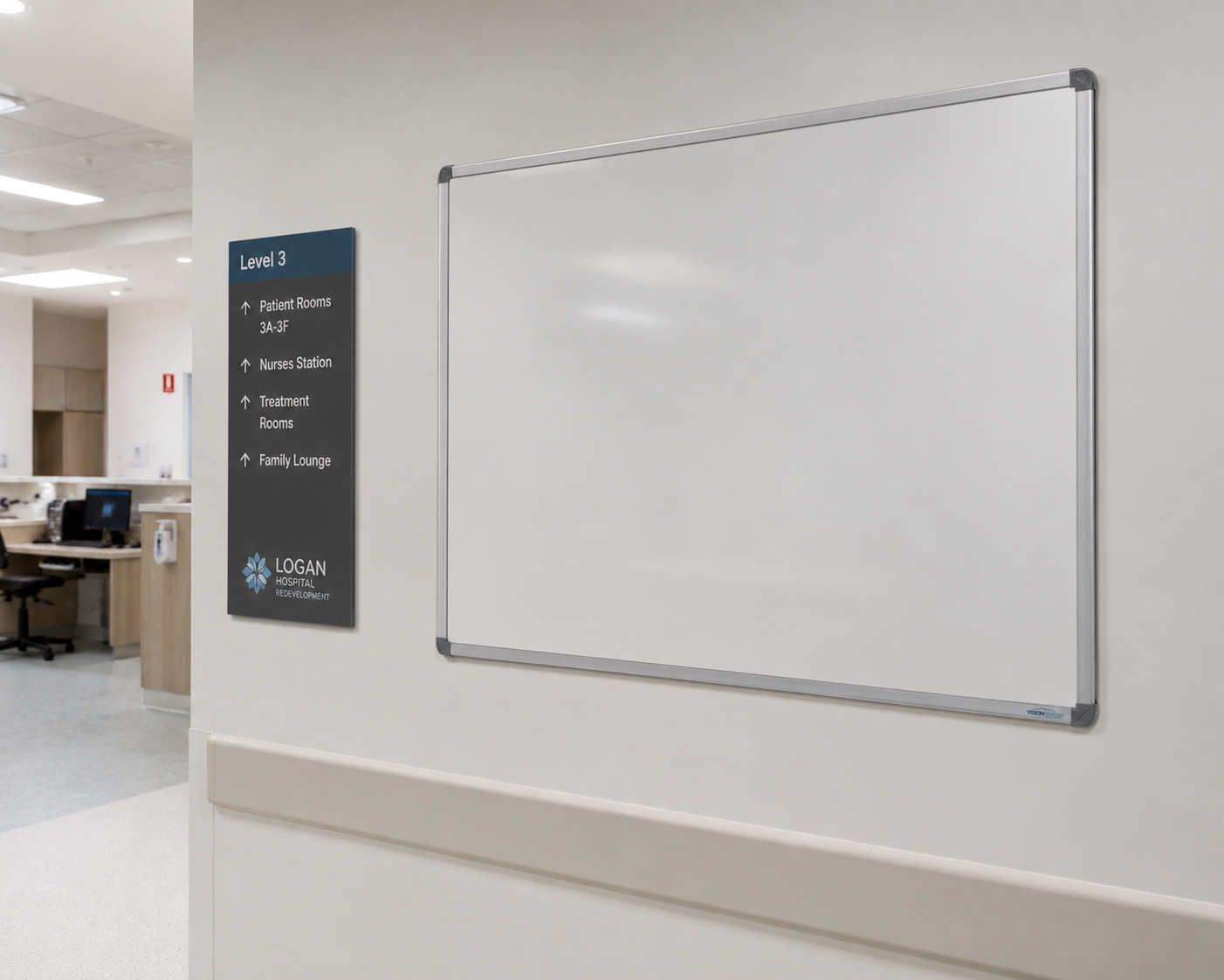Durawrite Commercial Magnetic Whiteboard