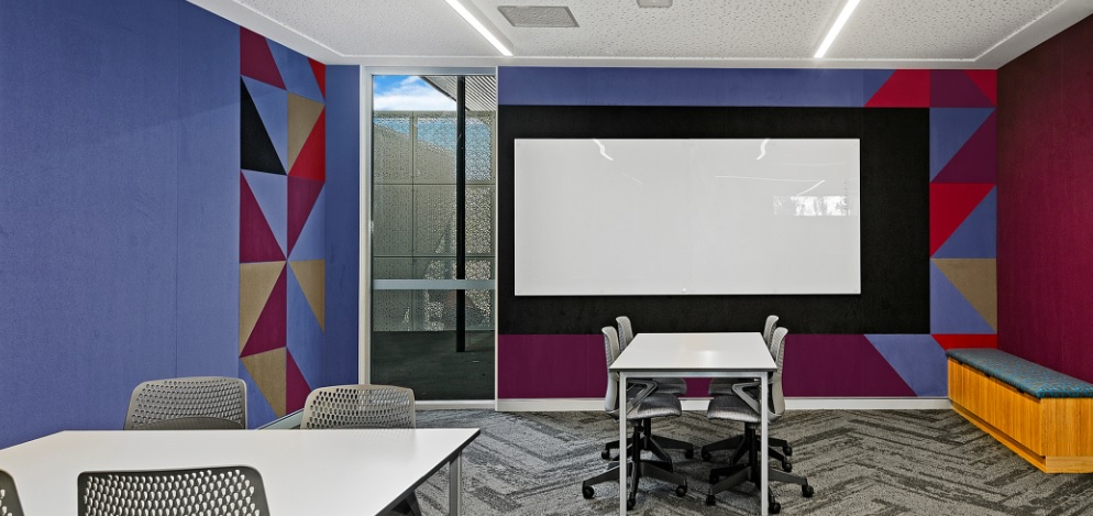 Glass Whiteboard & Acoustic Panel