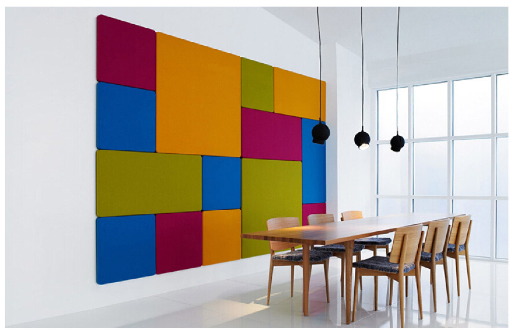 Velour Pinboards Velcro Compatible Surface Wrapped & Framed